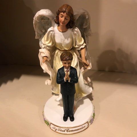 Communion Angel and Praying Boy