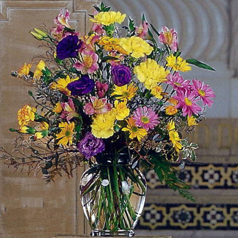 Bright Mixed Flowers Bouquet