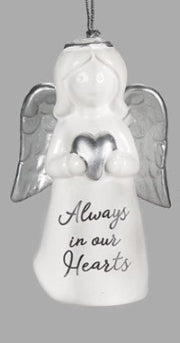 4" Assorted Angel Bell - Always in Our Hearts