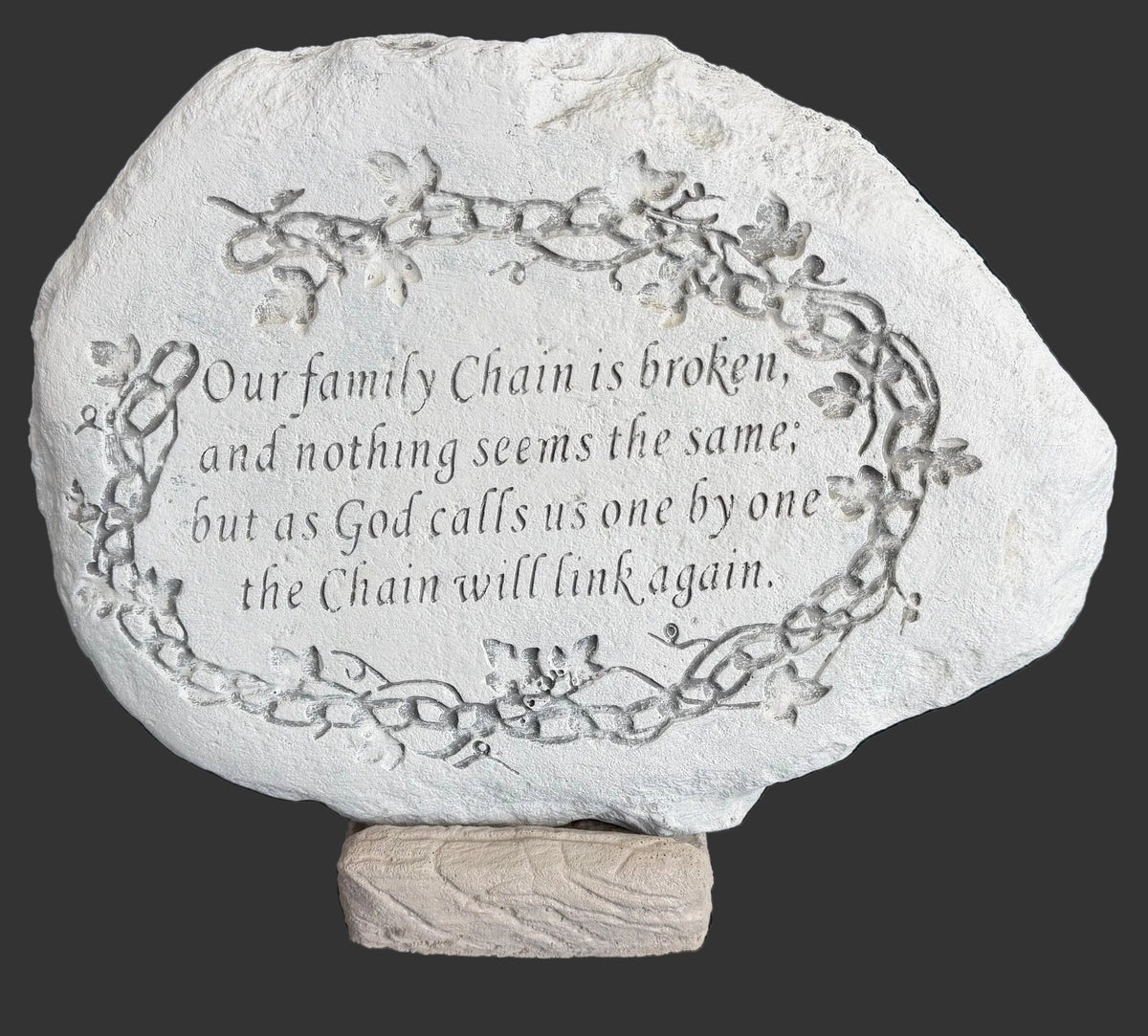 Our Family Chain is Broken Stepping Stone – Molnar Funeral Homes ...