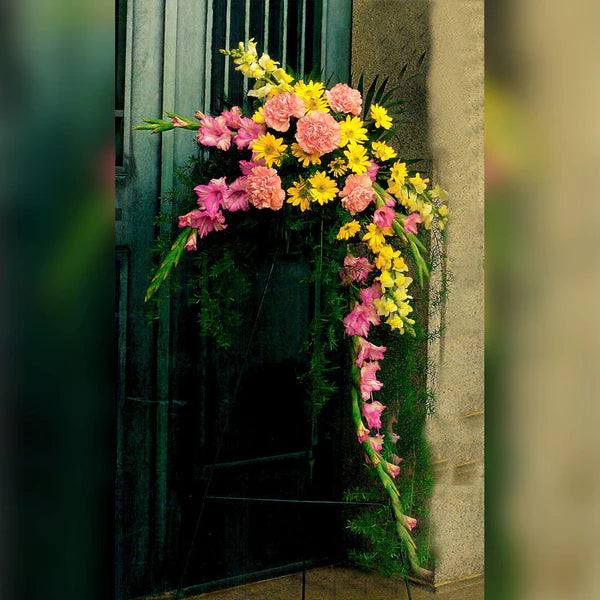 Vivid Pink Gladiolas