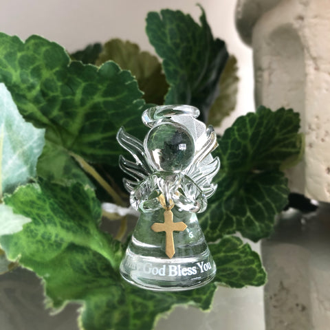 3'' Glass Angel Ornament
