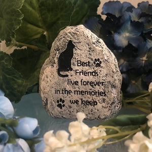 Cat Memorial Stone