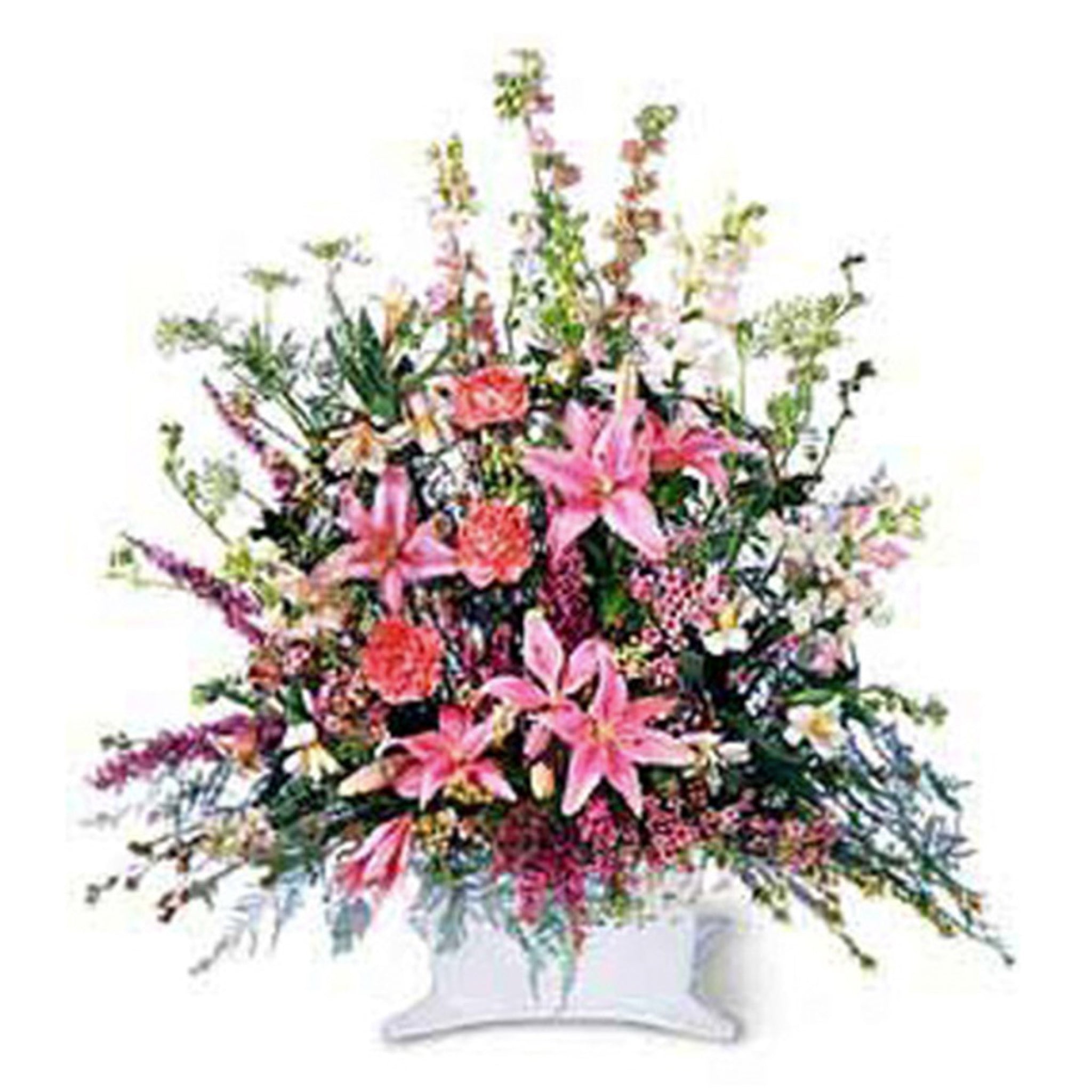 Flower Basket Arrangement