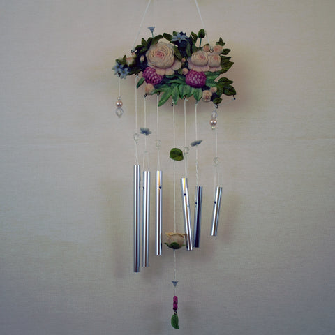 Floral Spray Wind Chime