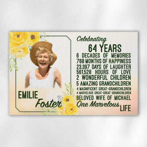 Life Celebration Canvas - REORDER ONLY
