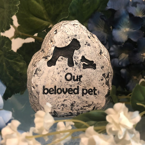 Dog Memorial Stone - Our Beloved Pet