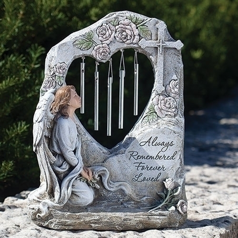 11.25'' Memorial Angel Garden Chime