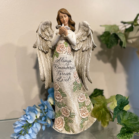 13.25'' Memorial Angel With Dove