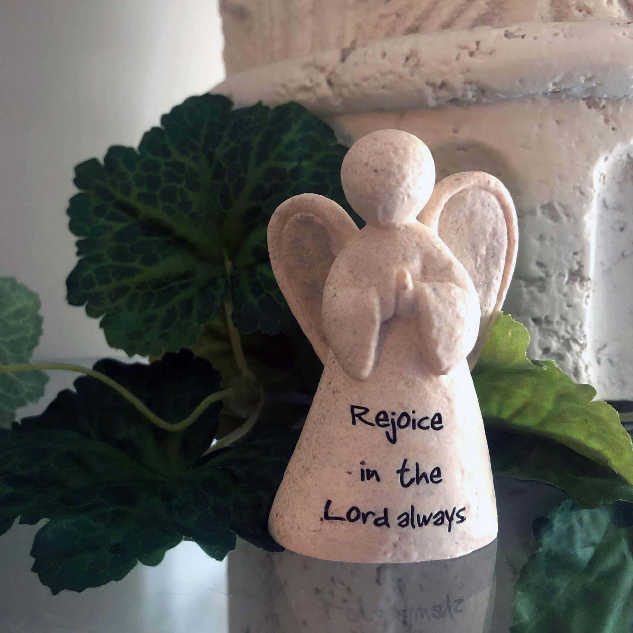 Angel Figures - Rejoice in the Lord Always