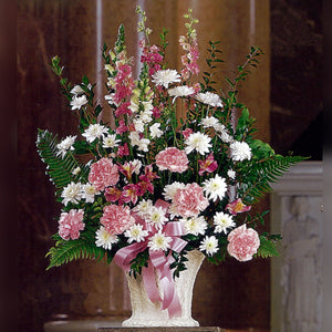 Soft Pink and White Flowers